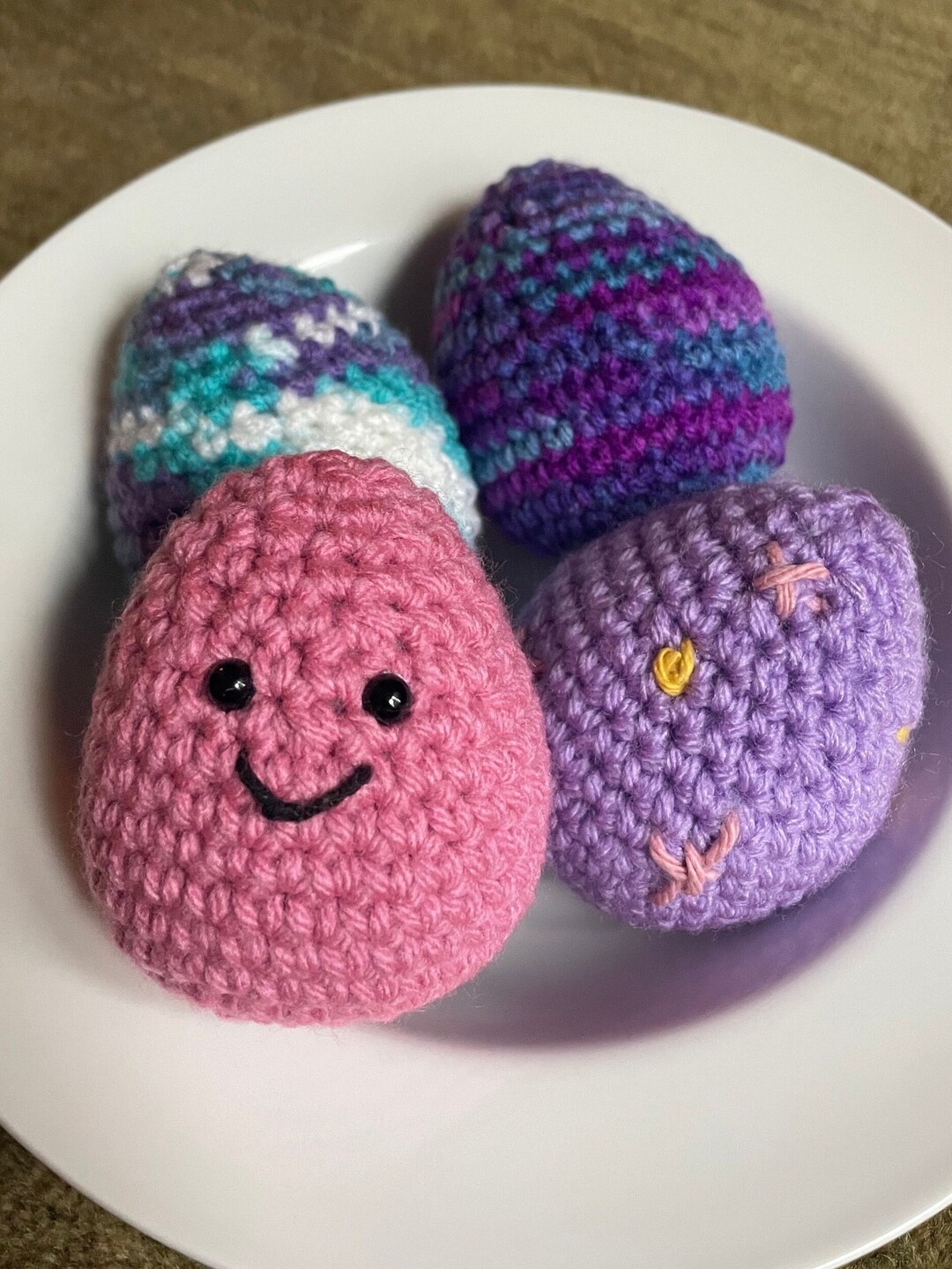 Crochet Egg Pattern: Easy Amigurumi Easter Eggs Beginner (PDF Pattern ...