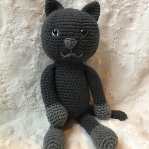 Crochet cat pattern, cat PDF, amigurumi cat pattern, Kitty pattern, Crochet cat pattern, kitty cat amigurumi PDF, easy crochet pattern PDF