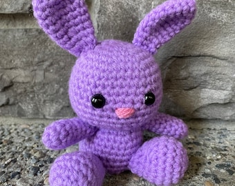 PDF Amigurumi bunny pattern, Crochet bunny pattern, crochet Easter pattern, Easter bunny pattern, Bunny plushie, easy crochet for beginner
