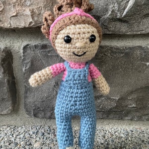 Ms Rachel inspired doll, Miss Rachel doll, Crochet doll, Ms Rachel song for littles ready for shipping