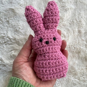 Crochet easter peeps PDF, crochet bunny pattern,easter pattern, amigurumi peeps pattern, patron para conejito de pascua,easter bunny pattern