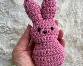 Crochet easter peeps PDF, crochet bunny pattern,easter pattern, amigurumi peeps pattern, patron para conejito de pascua,easter bunny pattern