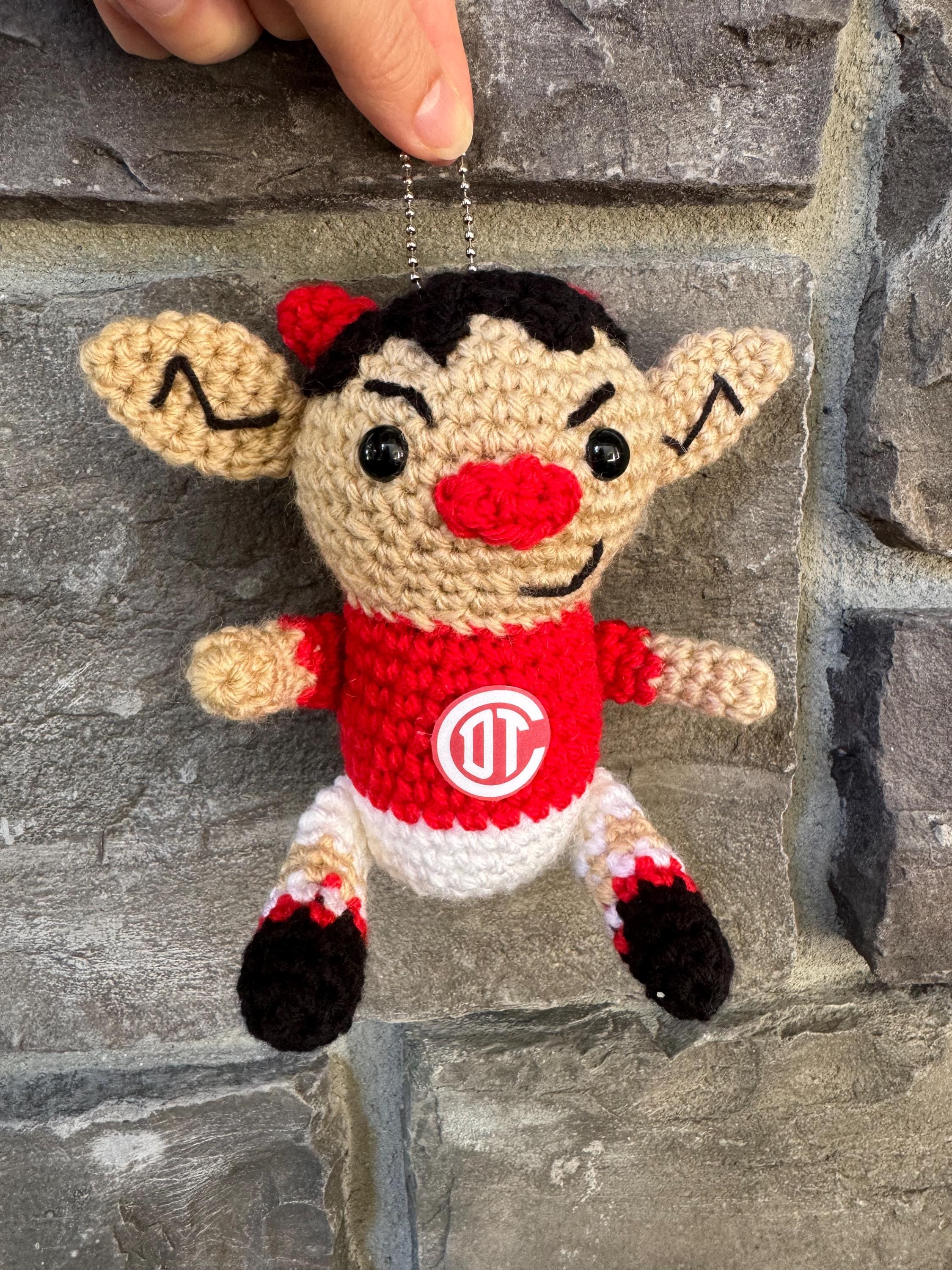 PDF ONLY Diablo Del Toluca Crochet Pattern, Toluca Mascot PDF Pattern ...