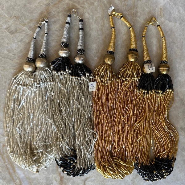 Vintage Bugle Beads Etsy