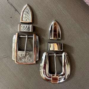 Lot 2 Womens Vintage Montana Silversmiths Belt Buckle and Matching Silver Cuff Montana Silversmiths Cuff Bracelets for Women | Mercari main image 3