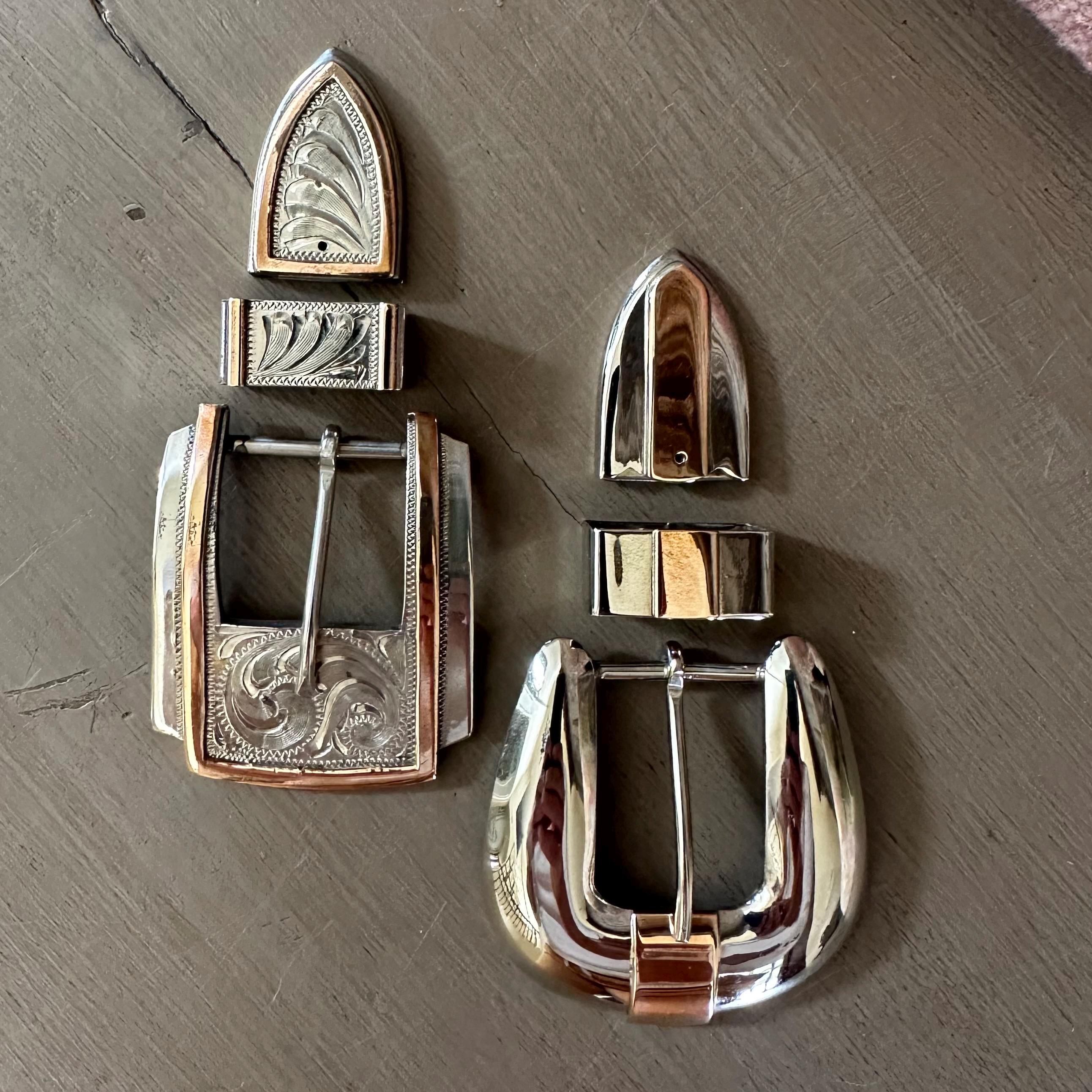 Montana Silversmiths Buckle Set - Etsy