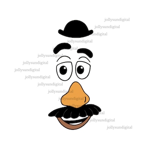 Mr Potato PNG, Cut files for Cricut png, instant download