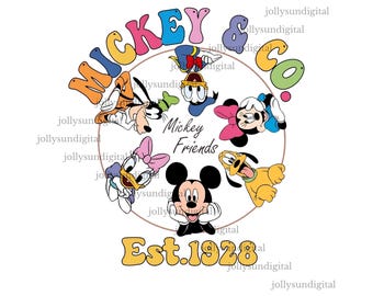 Mickey y compañía retro (Png), Mickey y compañía retro, Vacaciones familiares (Png), Viaje familiar (Png), Modo vacaciones (Png), Reino Mágico (Png), Colores cómodos (Png)