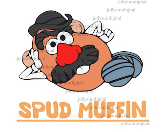 Toy Story Png, Mr. Potato Png, Spud Muffin Png, Toy Story Clipart, Spud Muffin Design, Mr. Potato Head Png, Toy Story Mr. Potato Head Png