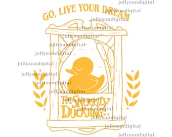 El patito adorable PNG, Vive tu sueño Diseño (Archivo digital)