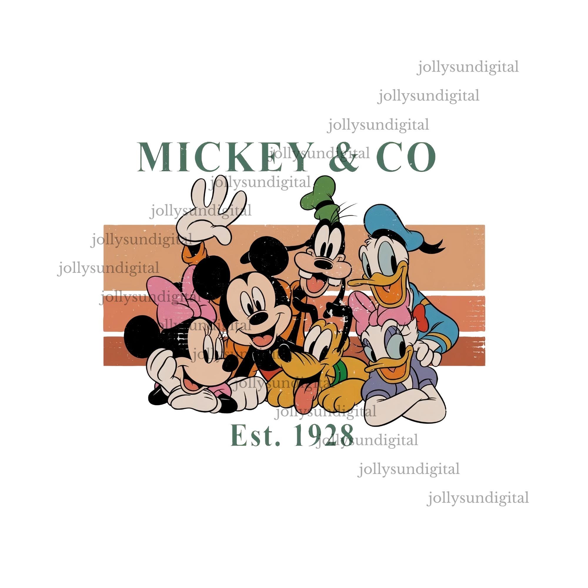 Mickey & Co. Est. 1928 SVG/PNG - Etsy