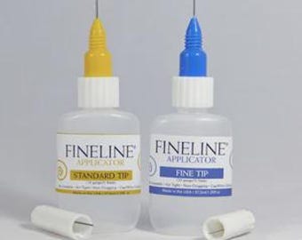 Fineline Applicator with both 18 Gauge and 20 Gauge Bottles