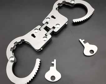 Mini Handcuff Toy, Thickened Keychain, Thumb Cuff for Fun