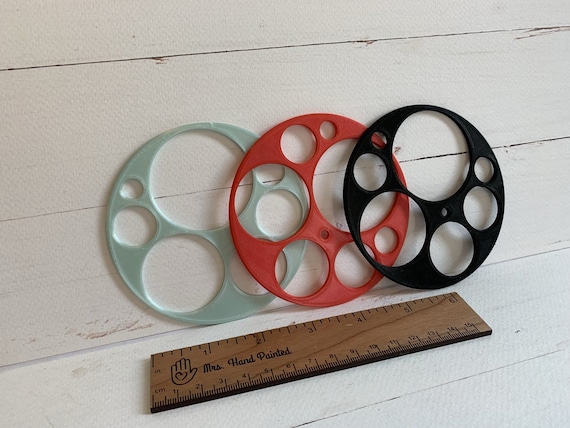 3D Printed Circle Template Drawing Tool 