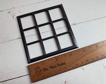 Square Color Mixing Chart Tracing / Drawing Template - PLA Bioplastic 3D Printed, Drawing and Painting Tools, Stencils and Templates