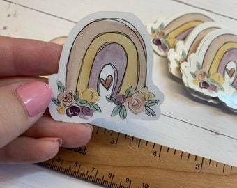 "You're Still Talking" Watercolor Stickers - 2-Pack Boho Style Vinyl Decals For Laptops & Water Bottles