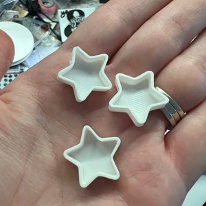 Custom PLA Bioplastic 3D Printed Watercolor Pans - Stars