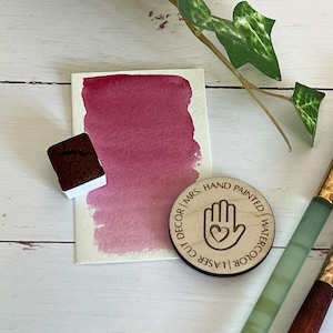 SANGRIA - Half Pan - Handmade Watercolor Paints