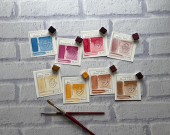 PORTRAIT PALETTE - Single Pigments Handmade Watercolor Paint Set