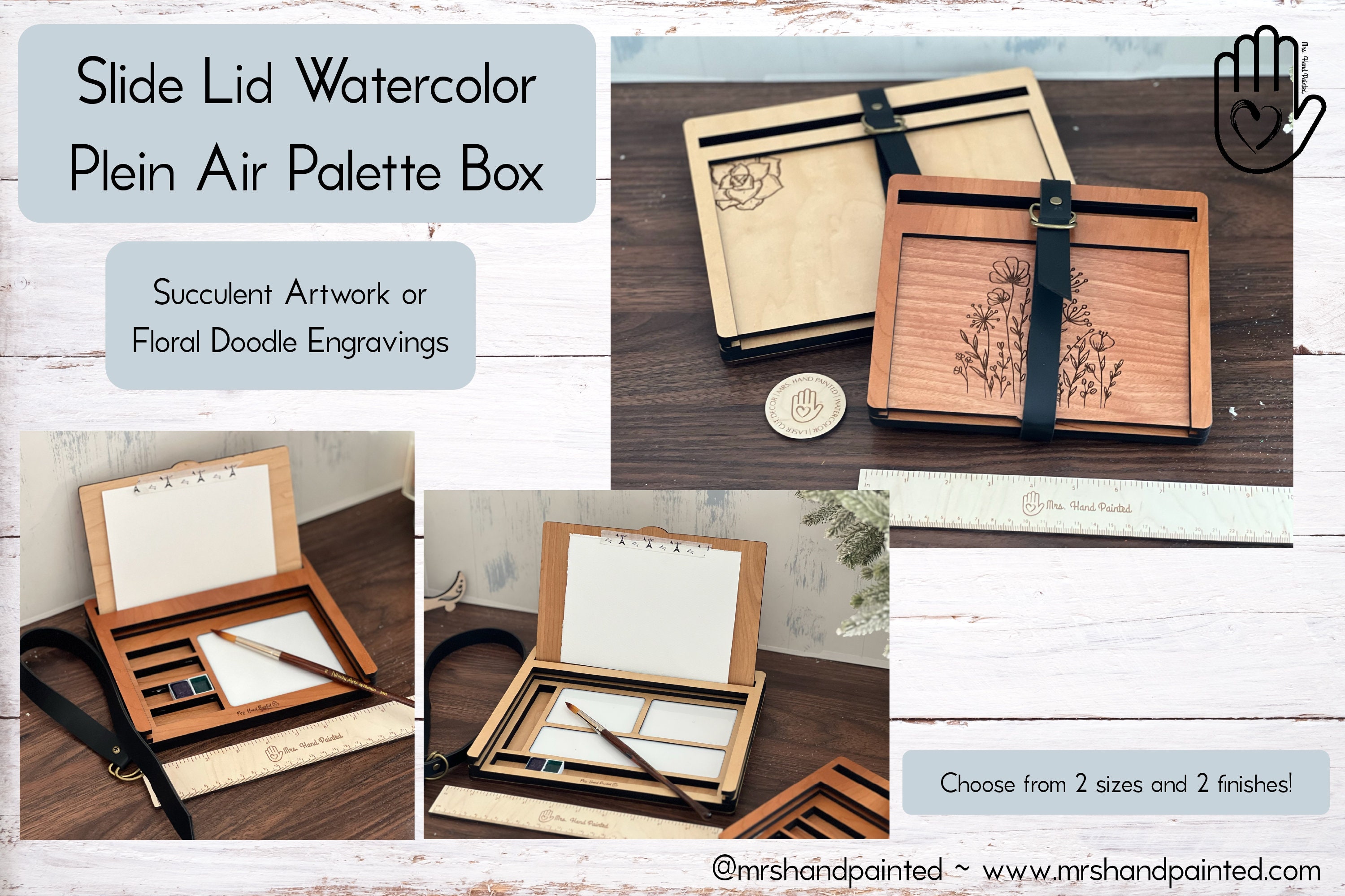 Pochade Box,easel Box,plein Air Box, Impainter Tart 106 Box for Brushes and  Paints Large Box Pochade Easel Easel for Painting 