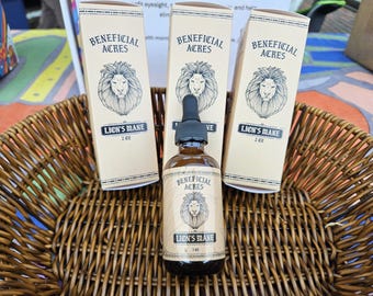 2oz Dual Extract Lions Mane Tincture