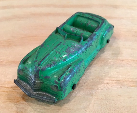 Vintage Tootsie Toy Green Convertible Car Tootsietoy Die Cast Car 4 Push Pull Toys Toys Games Minyamarket Com