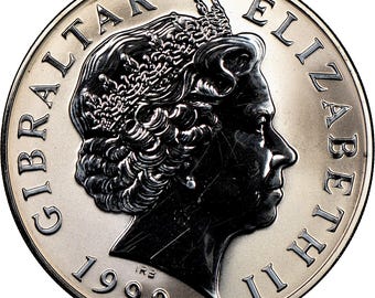 ジブラルタル 2ペンス硬貨 | エリザベス2世女王 | ジブラルタル | 1998