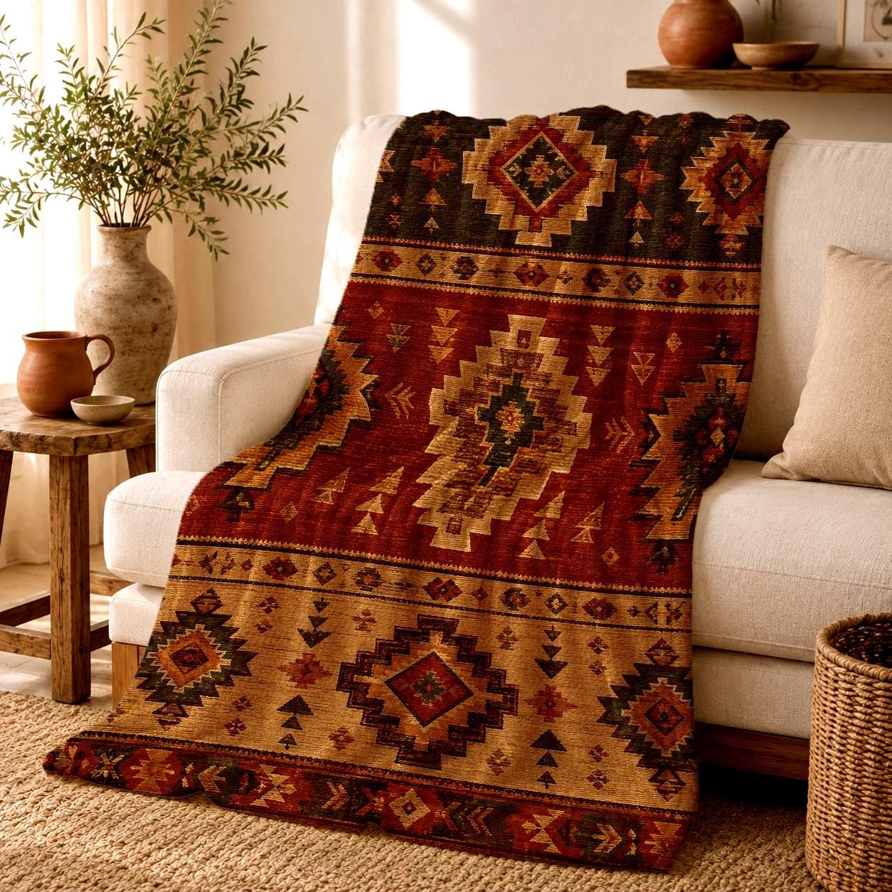 Pendleton Native American Wool Blanket - Etsy