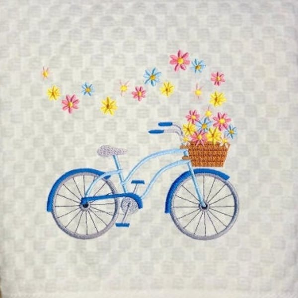 Floral Bicycle - Etsy