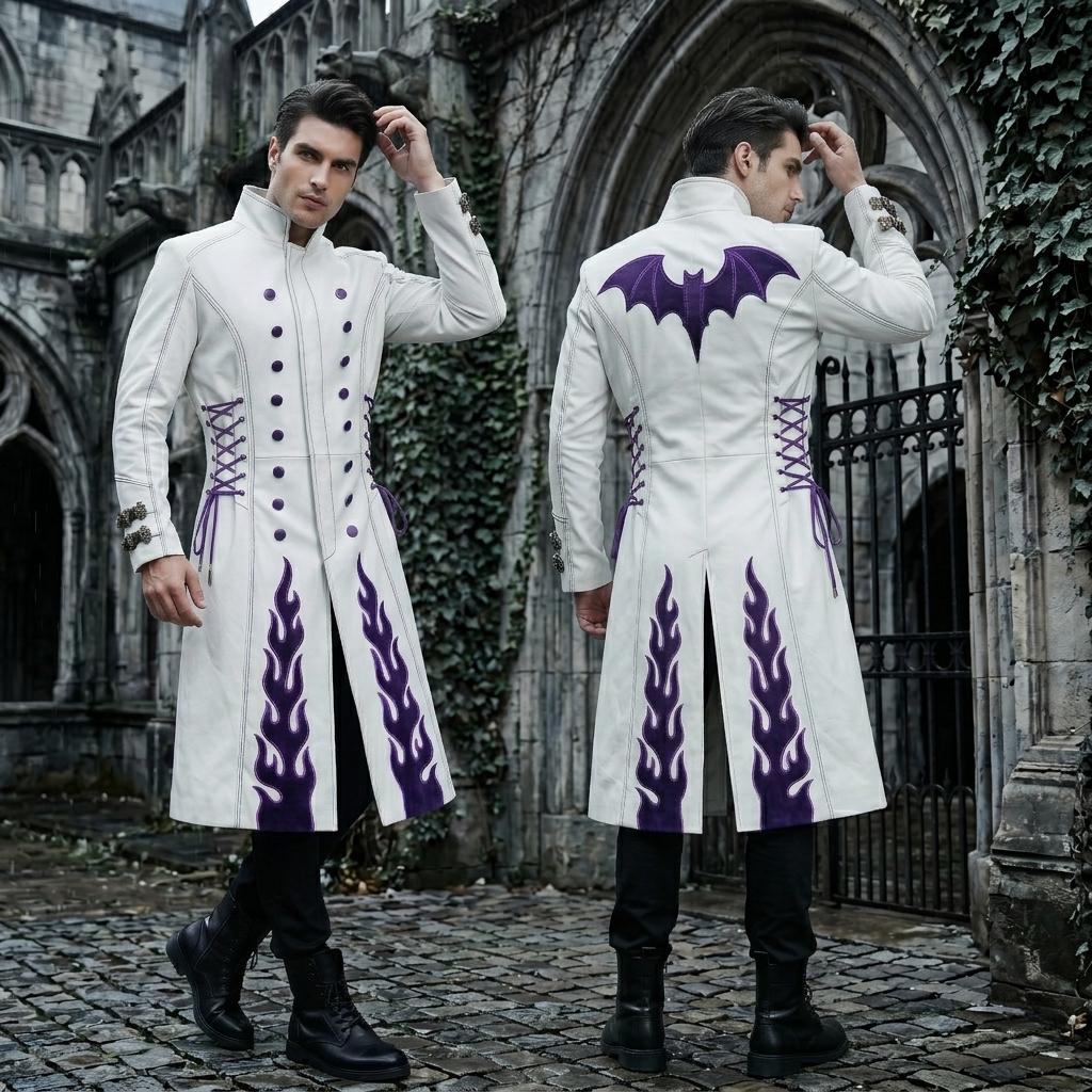 Embroidered Trench Coat - Etsy