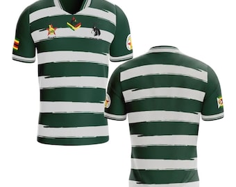 Maglia da rugby degli Zimbabwe Sables – Maglia classica per i tifosi