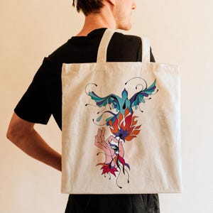 Phoenix Illustration • Symbolic Digital Art • High-Res Digital Download