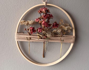 Trockenblumenkranz ~Rosewood~