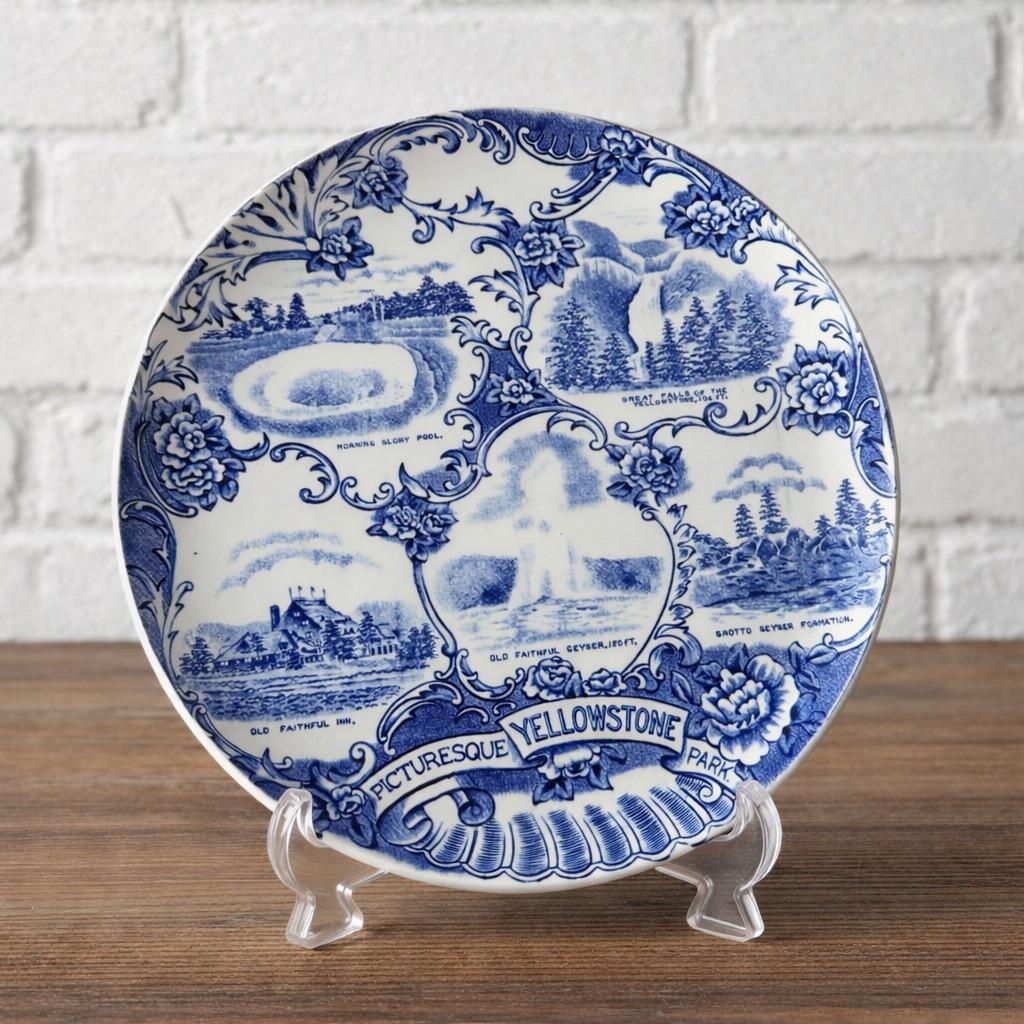 Staffordshire Souvenir Plate - Etsy Singapore