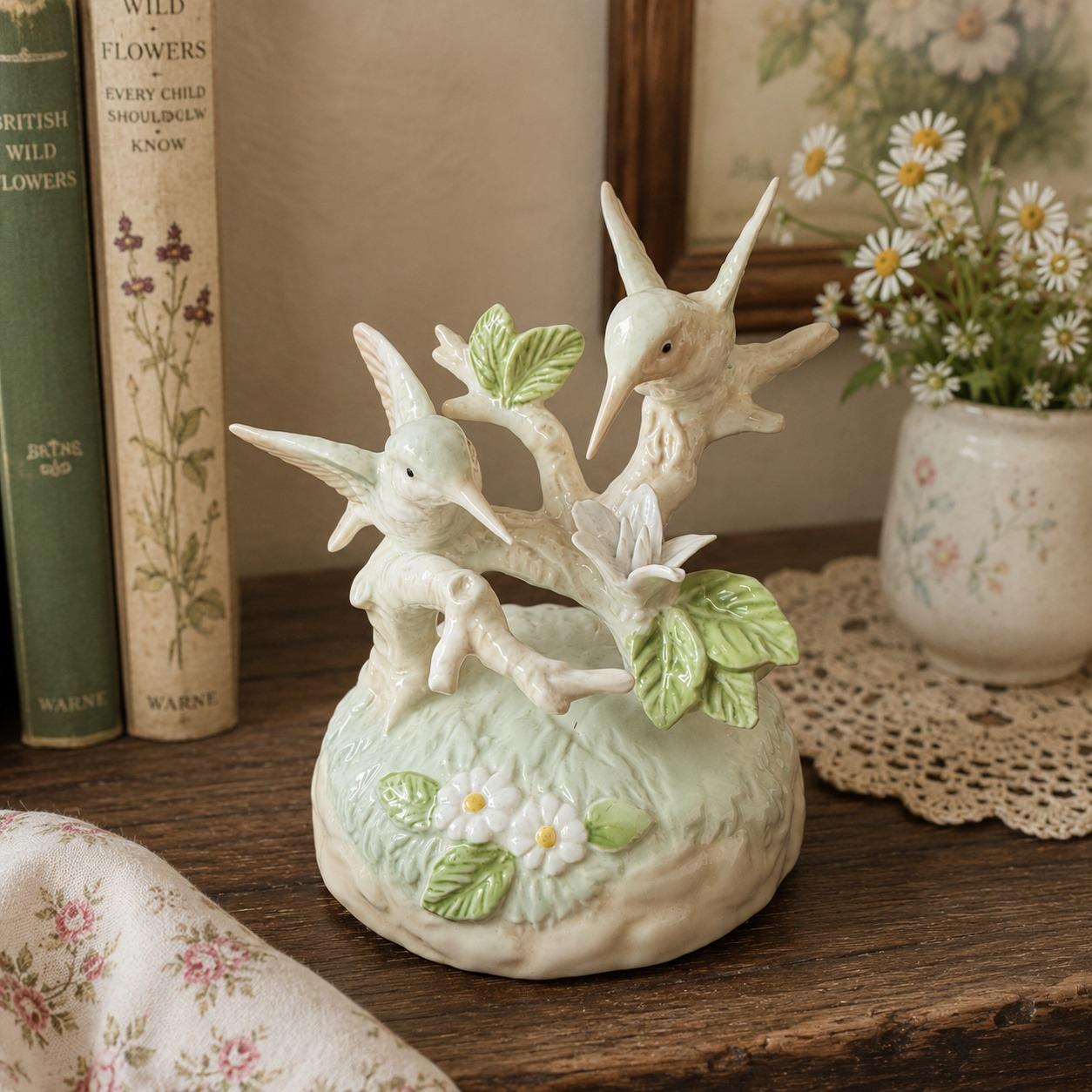 Hummingbird music box - Etsy 日本