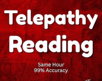 Gedetailleerde telepathiemeting, hetzelfde uur, nauwkeurige gedachtenlezing