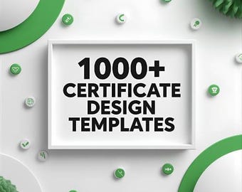 1000+ Editable Certificate Templates | Academic, Corporate & Sports