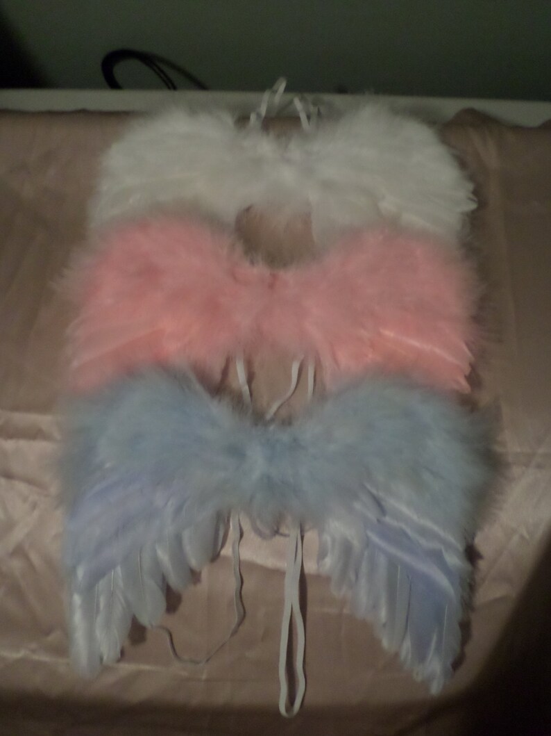 SALE Ivory Baby and Toddler Angel Wings Cupid Costume Etsy