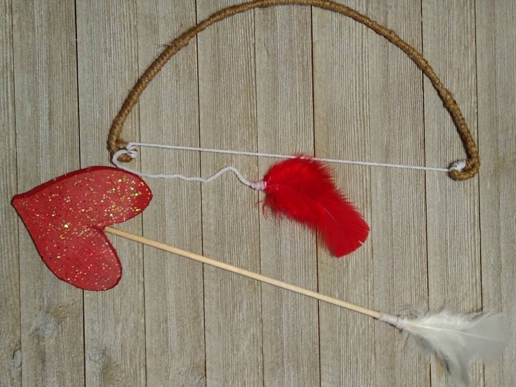 Cupid Bow and Arrow Charm, Valentine's Day Jewellery DIY, Wedding Su, MiniatureSweet, Kawaii Resin Crafts, Decoden Cabochons Supplies