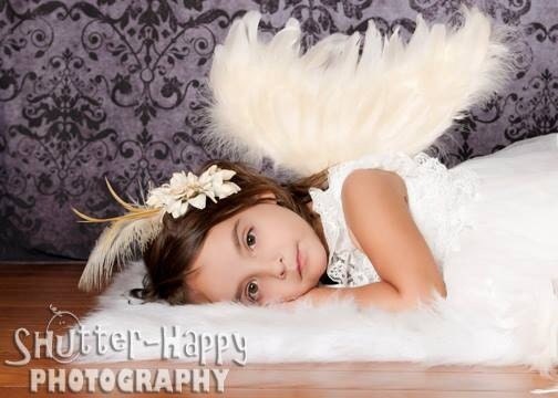 VENTA Bebé niño adulto alas de Ángel con plumas disfraz de Cupido foto Prop  boda flor niña bautizo desfile gratis Halo -  México