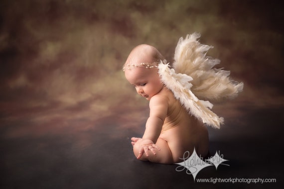 VENTA Bebé niño adulto alas de Ángel con plumas disfraz de Cupido foto Prop  boda flor niña bautizo desfile gratis Halo -  México