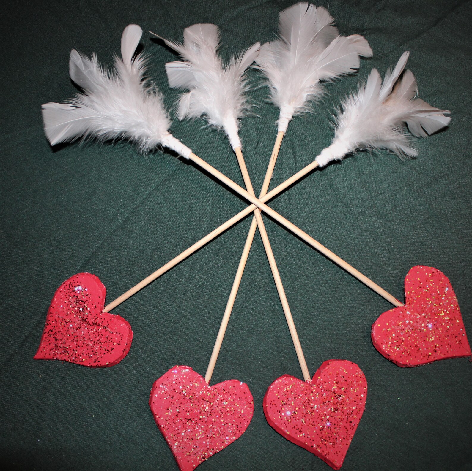 Sale Cupid Bow and Arrow Photo Prop 12 inch x 5 inch bow Etsy