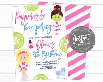 girl birthday invite etsy girl birthday invitation