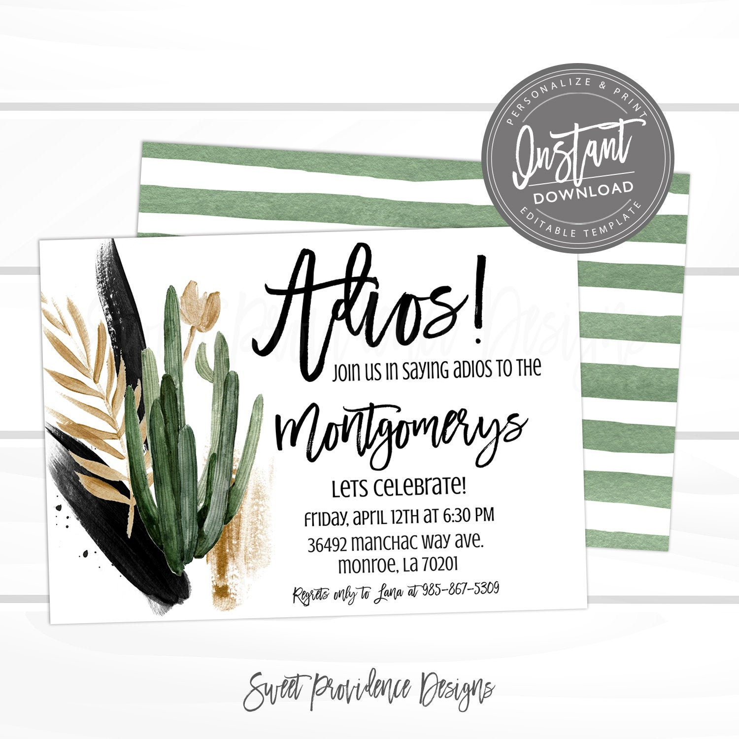 Buy Going Away Party Invite Adios Farewell Party Invitation Online in India  - Etsy