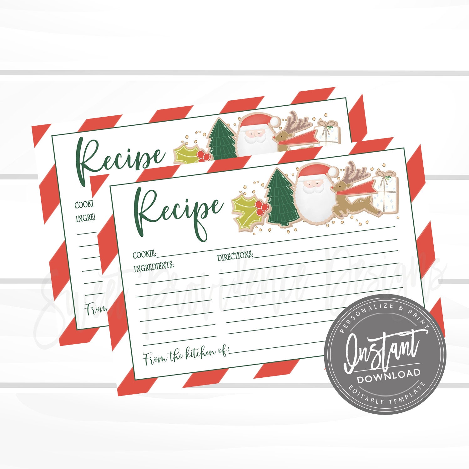 christmas-cookie-exchange-recipe-card-editable-christmas-party-template-cookie-exchange-santa-cookies-christmas-recipe-instant-download-etsy