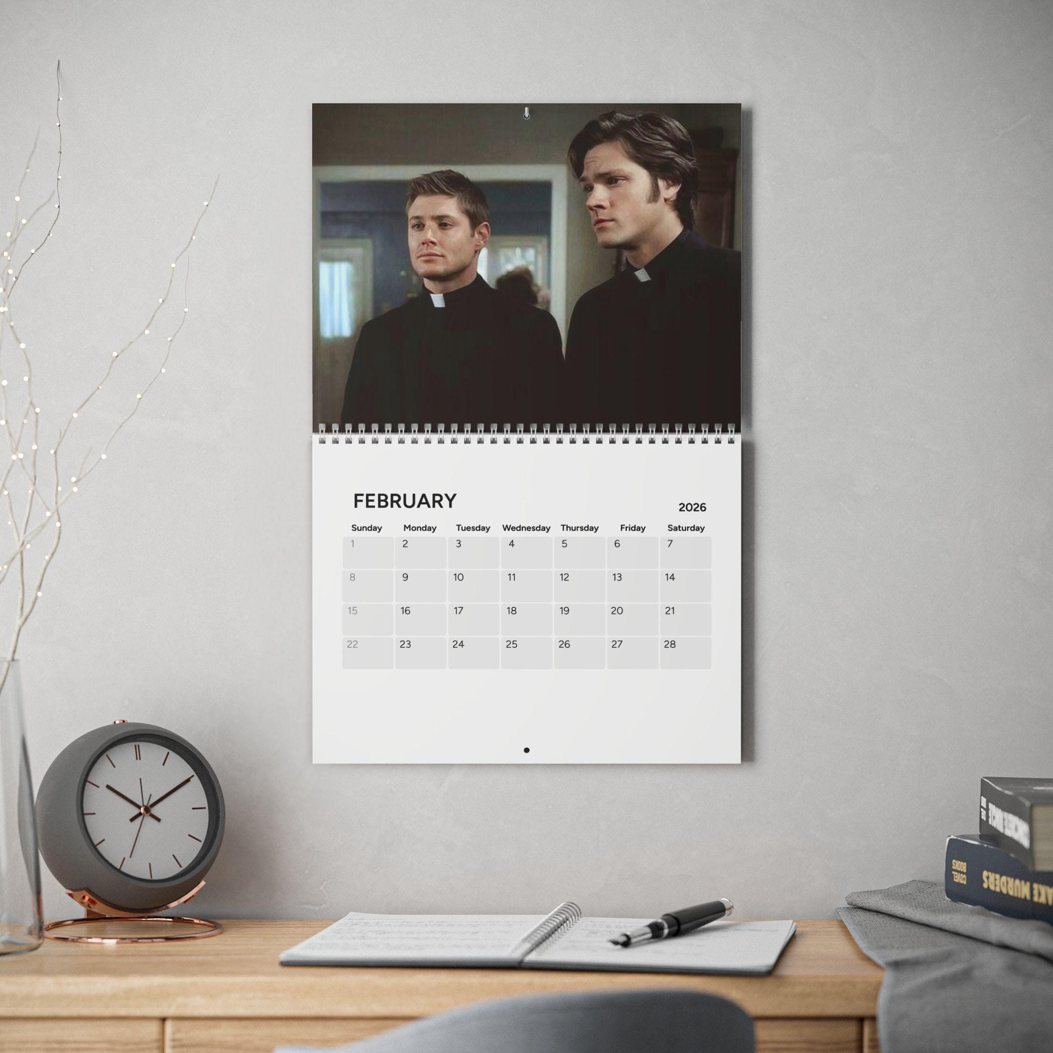 Supernatural TV Poster Calendar 2026 Wall Calendar Etsy supernatural-tv-poster-calendar-2026-wall-calendar-etsy