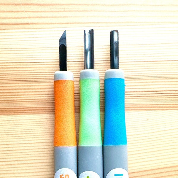 Lino Carving Tools Etsy