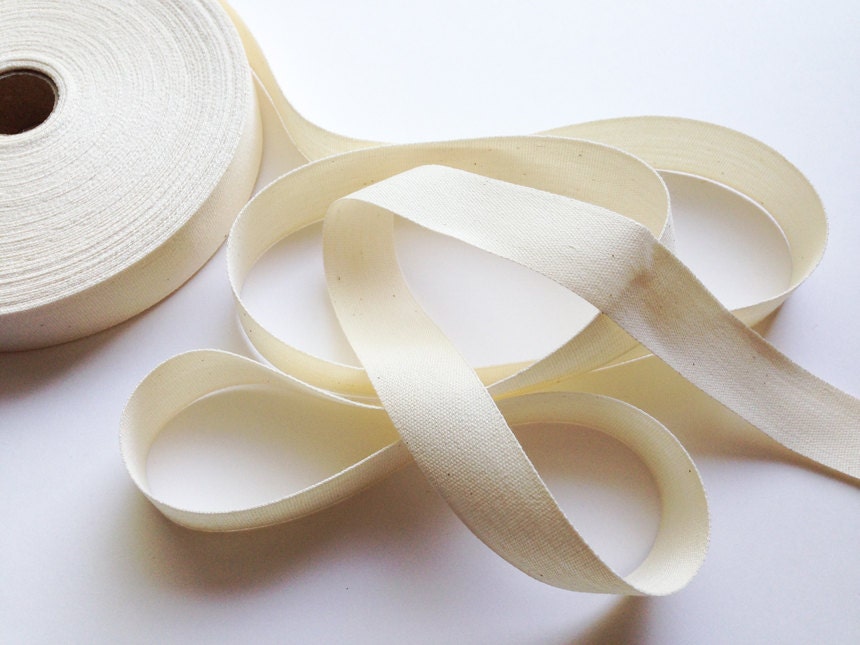 Personalised Natural Cotton Ribbon 10mm, 