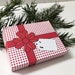 Printable Gift Box, Gift Card Holder Box, DIY Digital File in Red Polka ...
