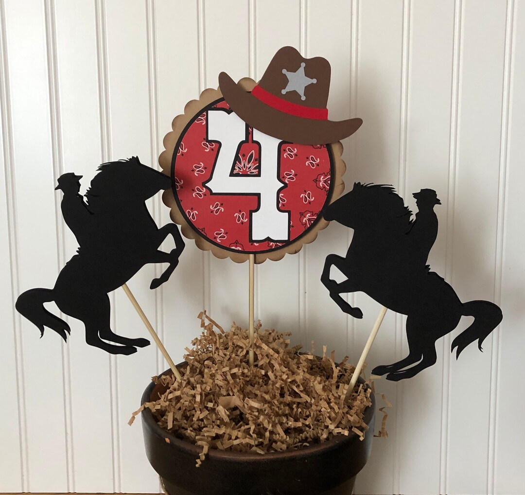 Cowboy Western Centerpiece Set Etsy Il 1080xN.2300921701 Pwv8